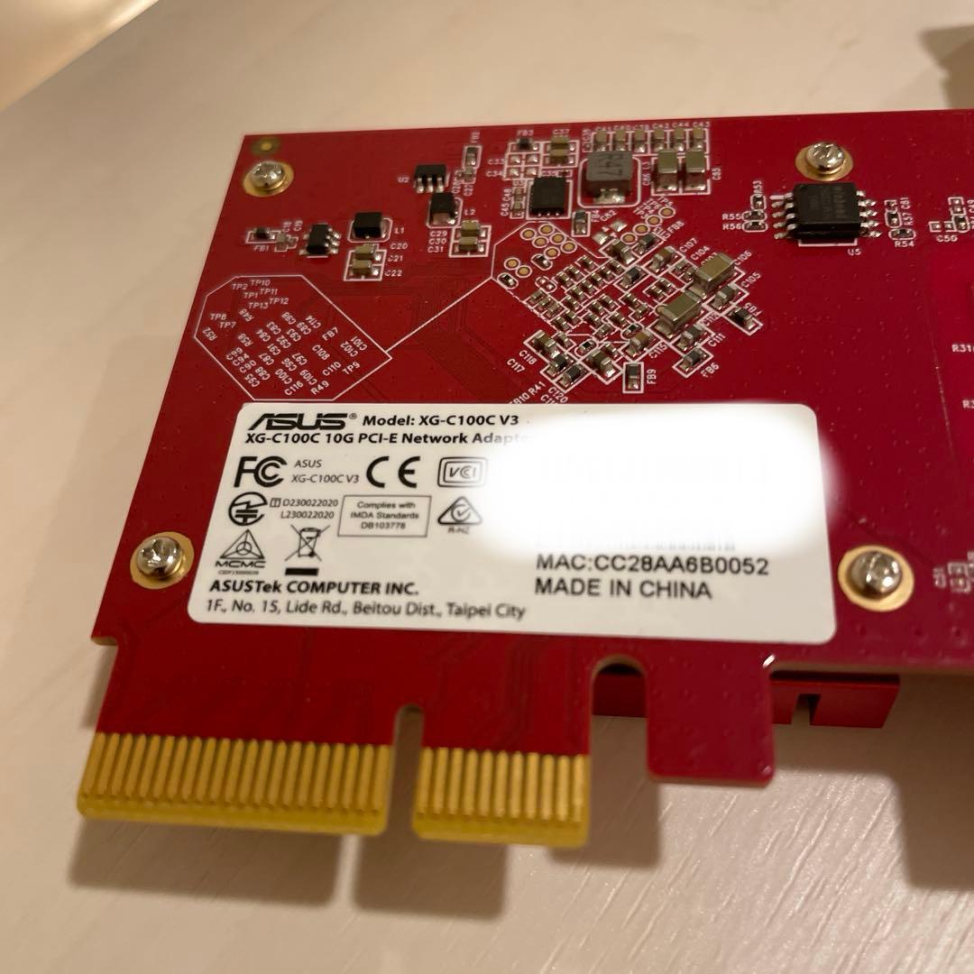 ASUS 10GBase-T ネットワークアダプター XG-C100C V3