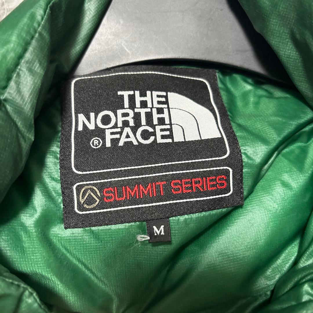 THE NORTH FACE SUMMIT M グリーンダウンジャケット
