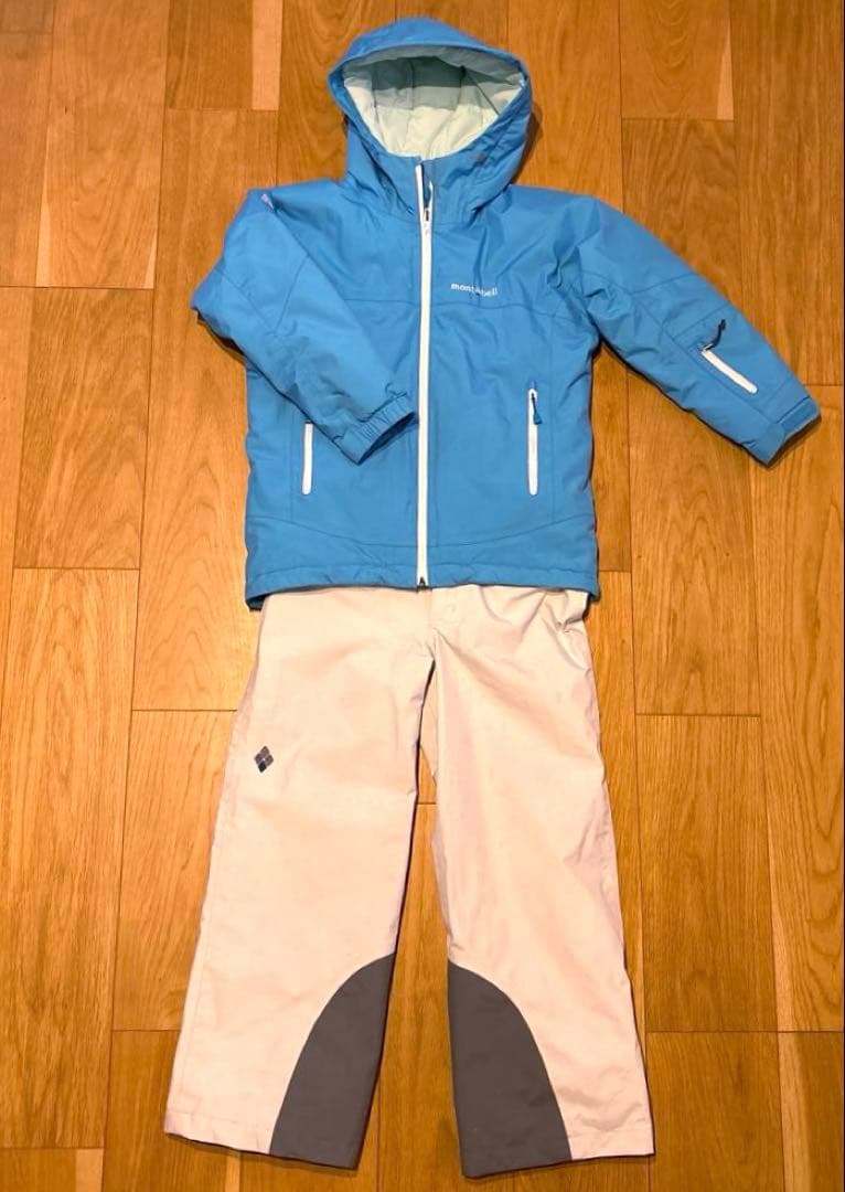 モンベル　スキーウェア　キッズ　130サイズ