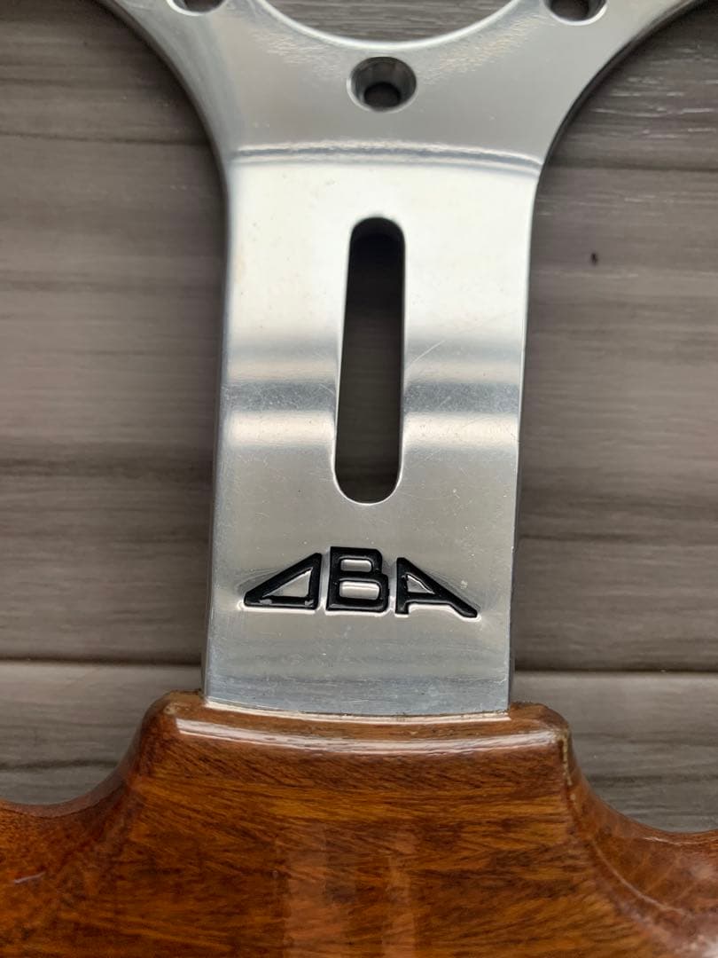 ウッド ステアリング　OBA　旧車/当時物