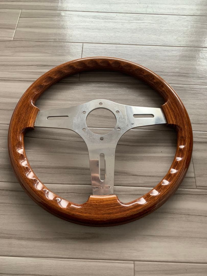 ウッド ステアリング　OBA　旧車/当時物