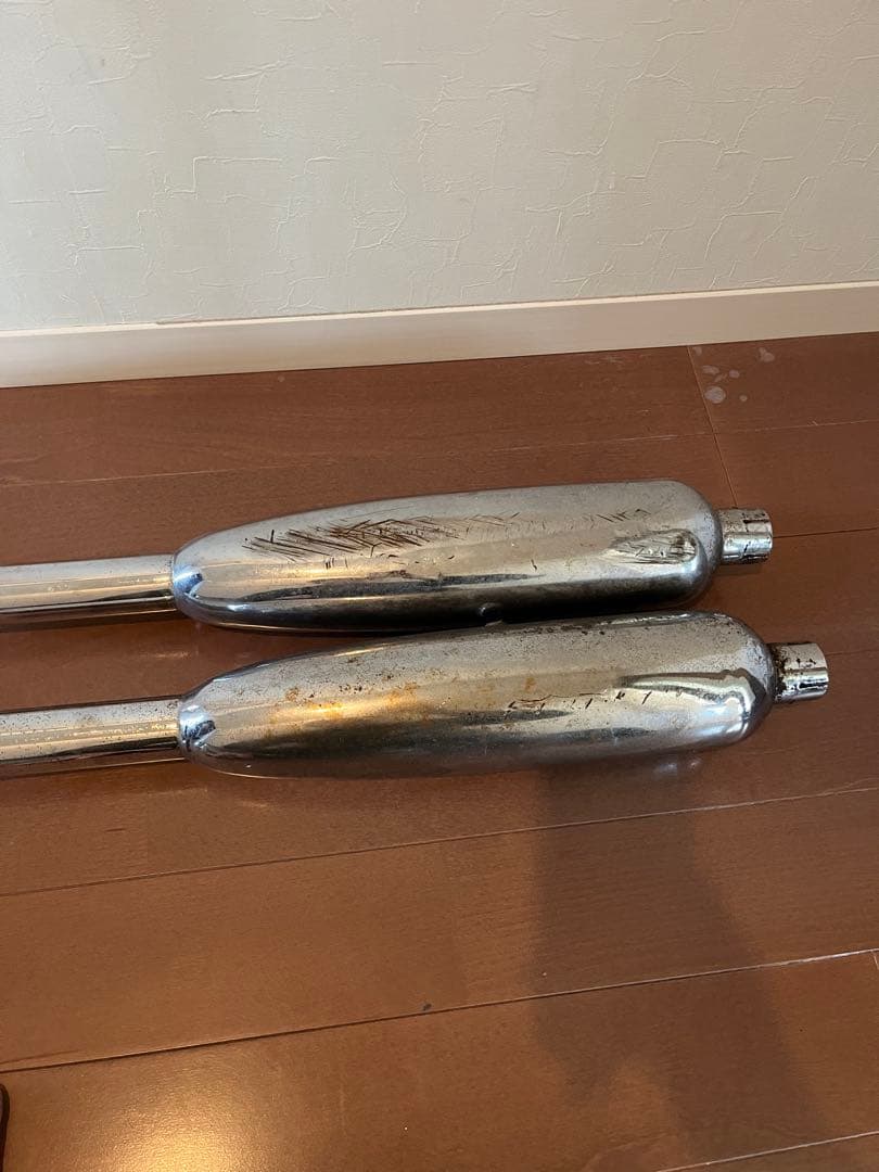 トライアンフ　T120 T140 サイレンサー TOGA ビンテージ　英国製