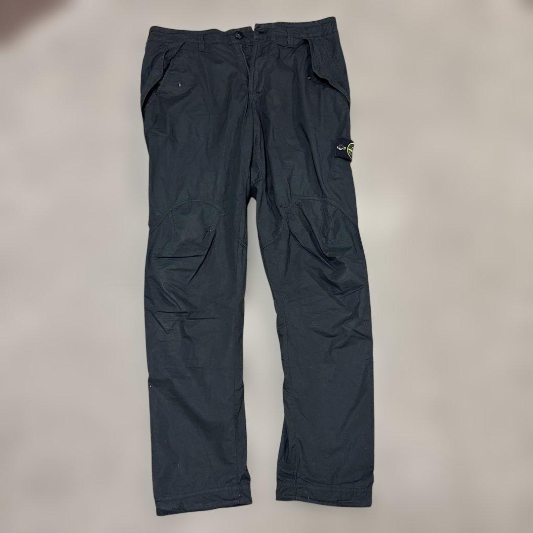 STONE  ブラック ワークパンツ W32