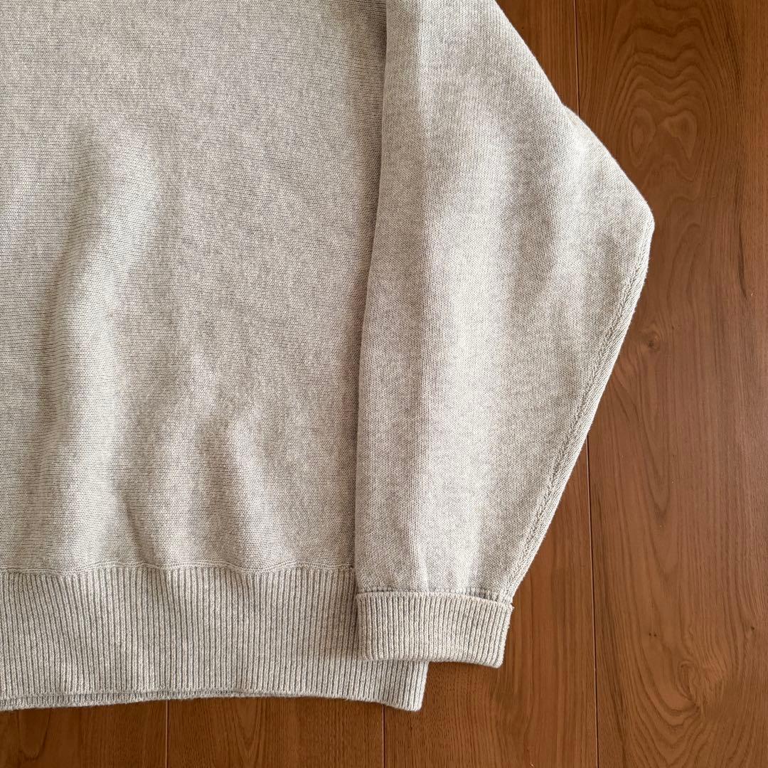 BODHI リバースウィーブ型 カシミヤ ニット セーター