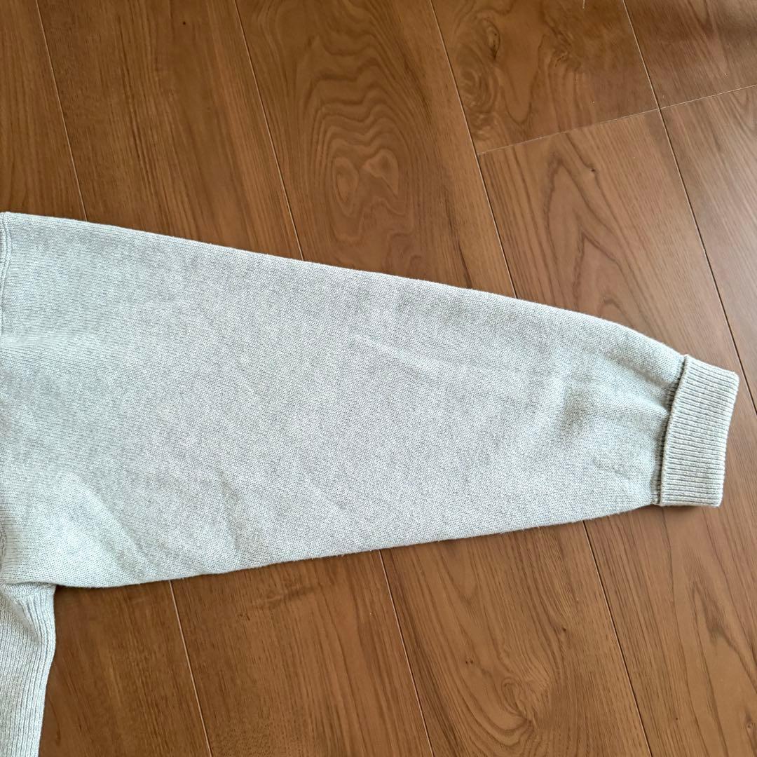 BODHI リバースウィーブ型 カシミヤ ニット セーター