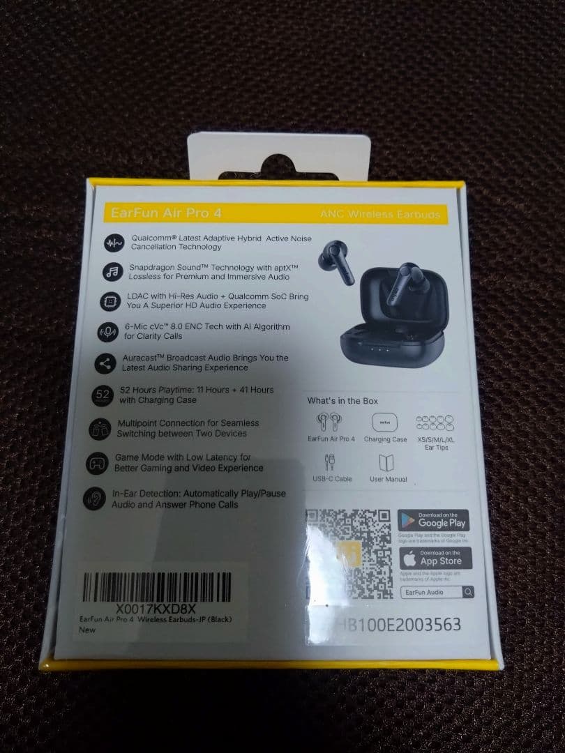 イヤホン EarFun Air Pro4