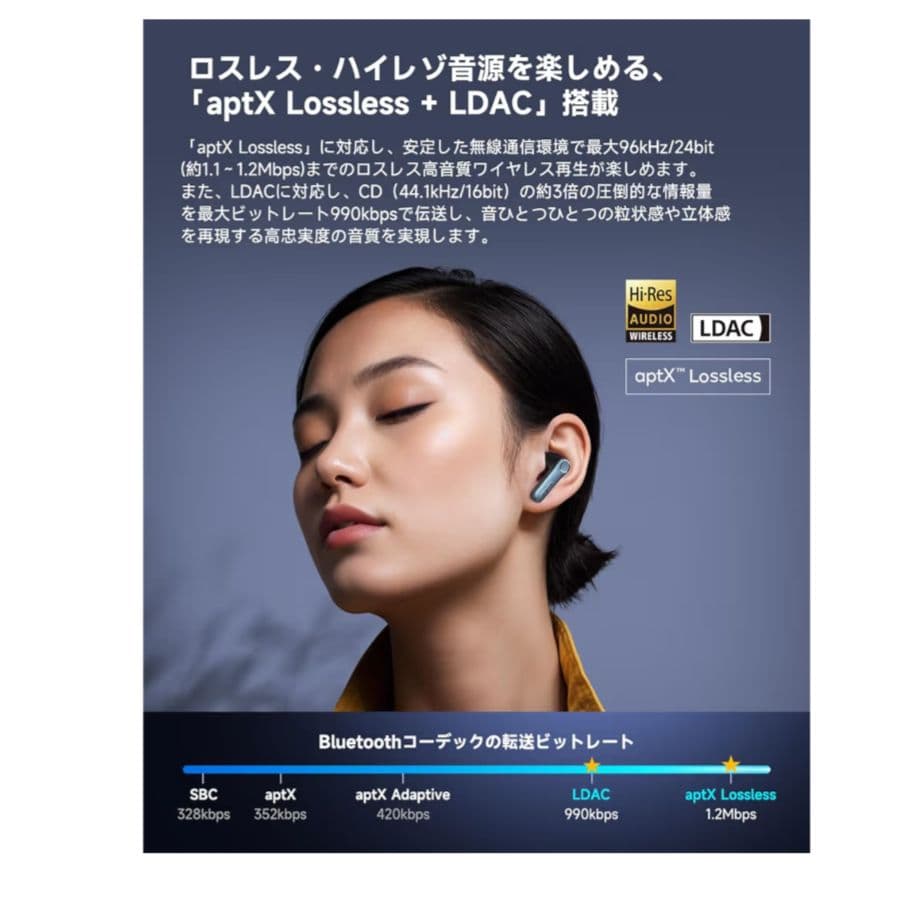 イヤホン EarFun Air Pro4