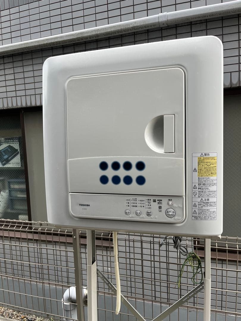 TOSHIBA 東芝 ED-608衣類乾燥機本体 2021年製