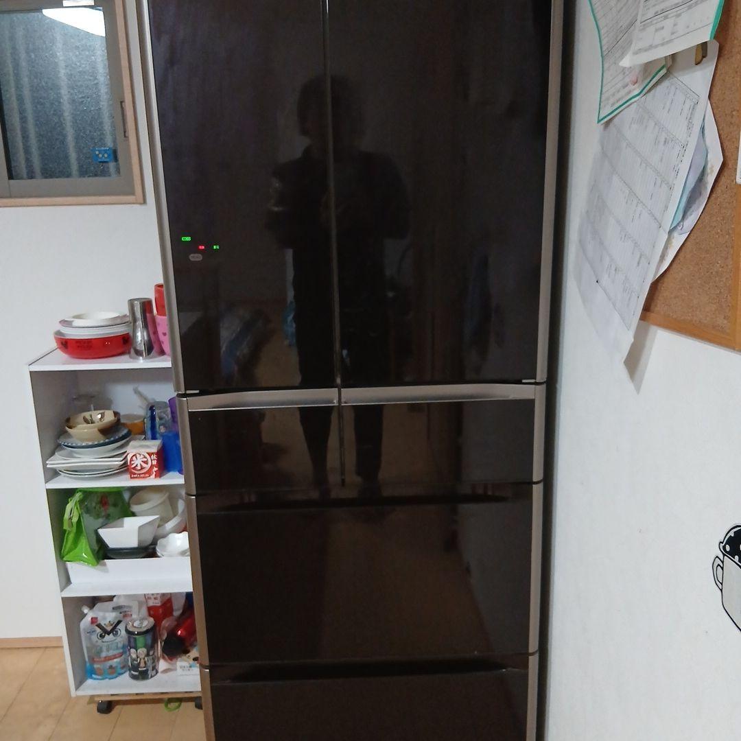 HITACHIドア冷蔵庫 ブラック used