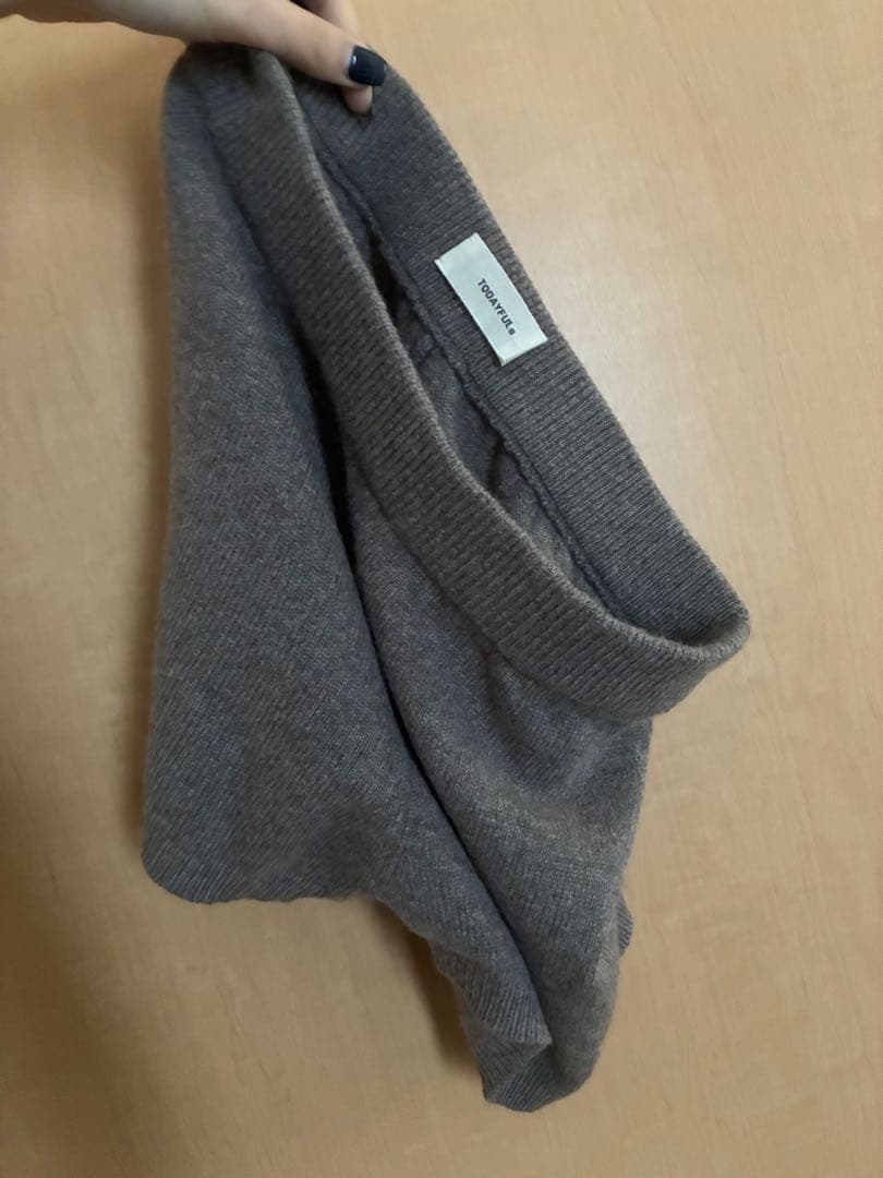 todayful カシミヤニットブルマ　　パンツ