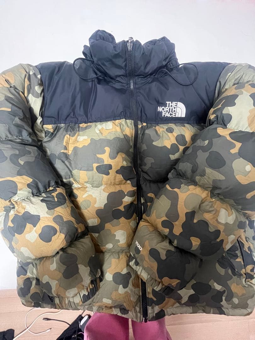 THE NORTH FACE カモフラージュ ダウンジャケット M