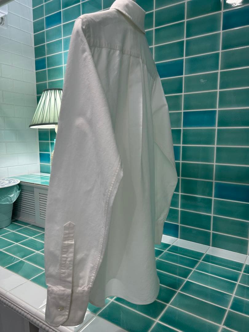 MADISONBLUE ホワイト長袖シャツ 03サイズ　丸襟