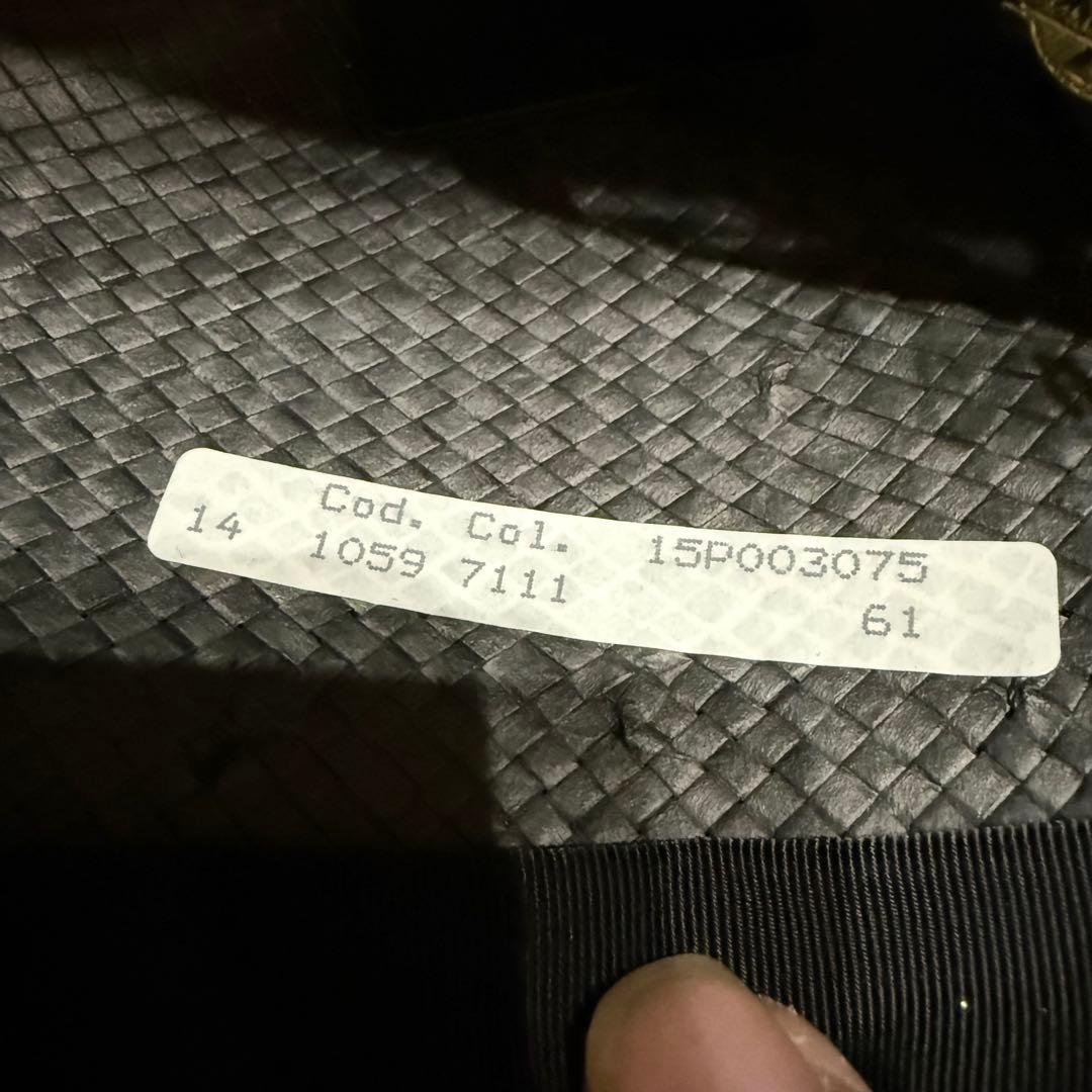 新品未使用タグ付 Borsalino　ペーパ素材　ストローハット　約61センチ