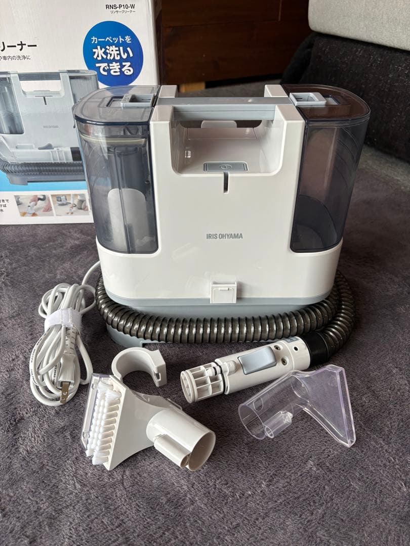 リンサークリーナー RNS-P10-W ホワイト アイリスオーヤマ