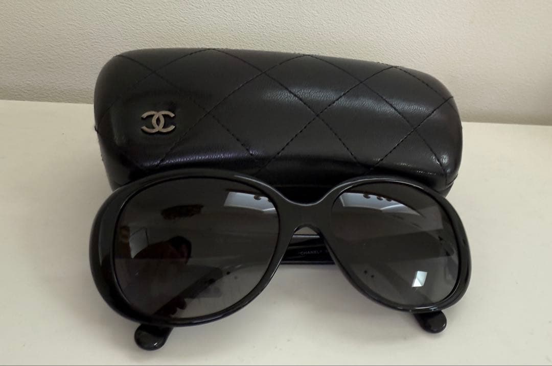 ★美品　CHANEL シャネル サングラス　偏光タイプ　 ブラック