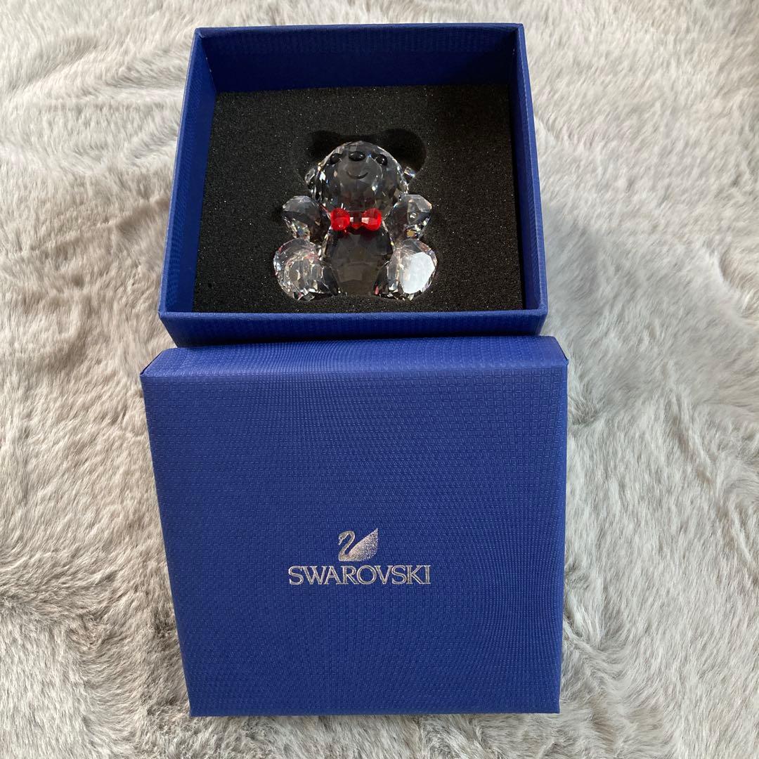 Swarovski クマのクリスタルフィギュア
