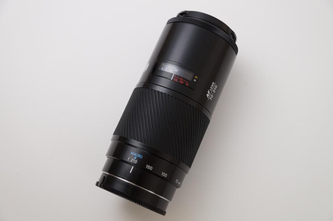 さかさねこ　ミノルタ 70-210mm F4とソニー35mm1.8 セット