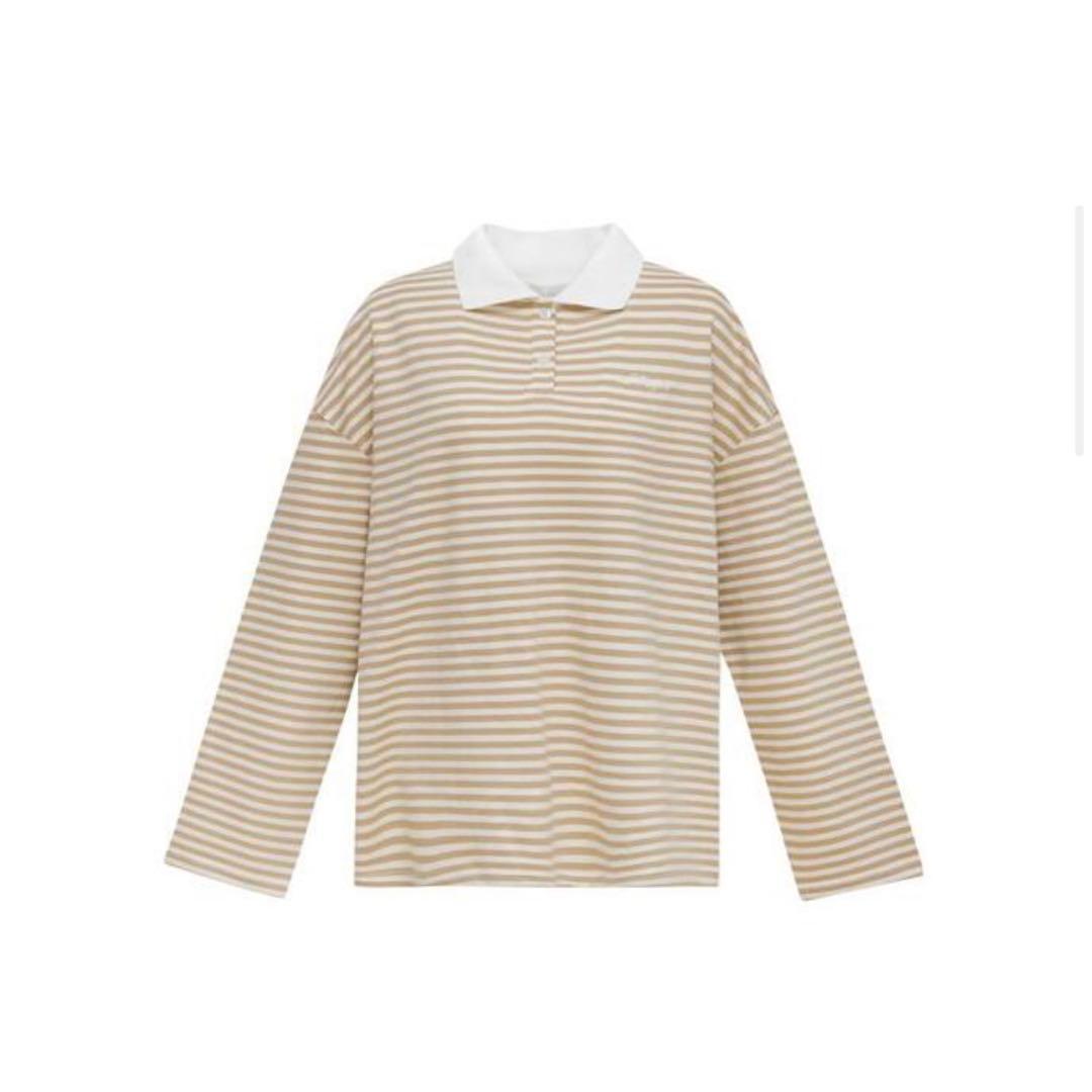 the Virgins　stripe polo ストライプポロ