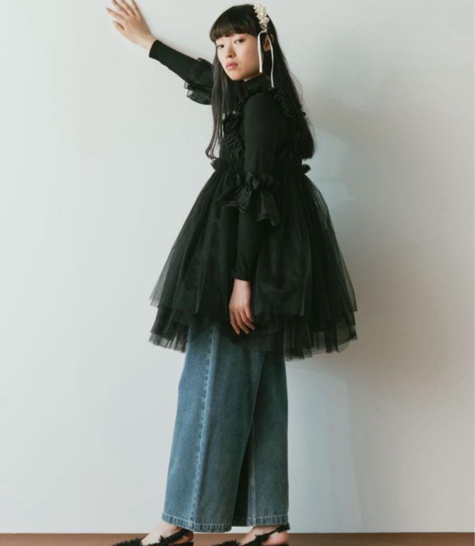 c*i様 PERNA チュールギャザーキャミソール