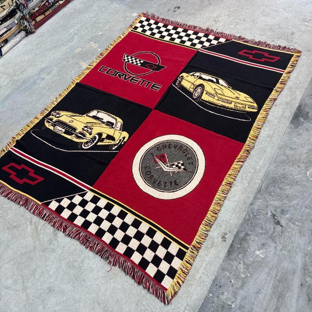 シボレー　コルベット　マルチカバー　ソファーカバー　ラグ　180x130