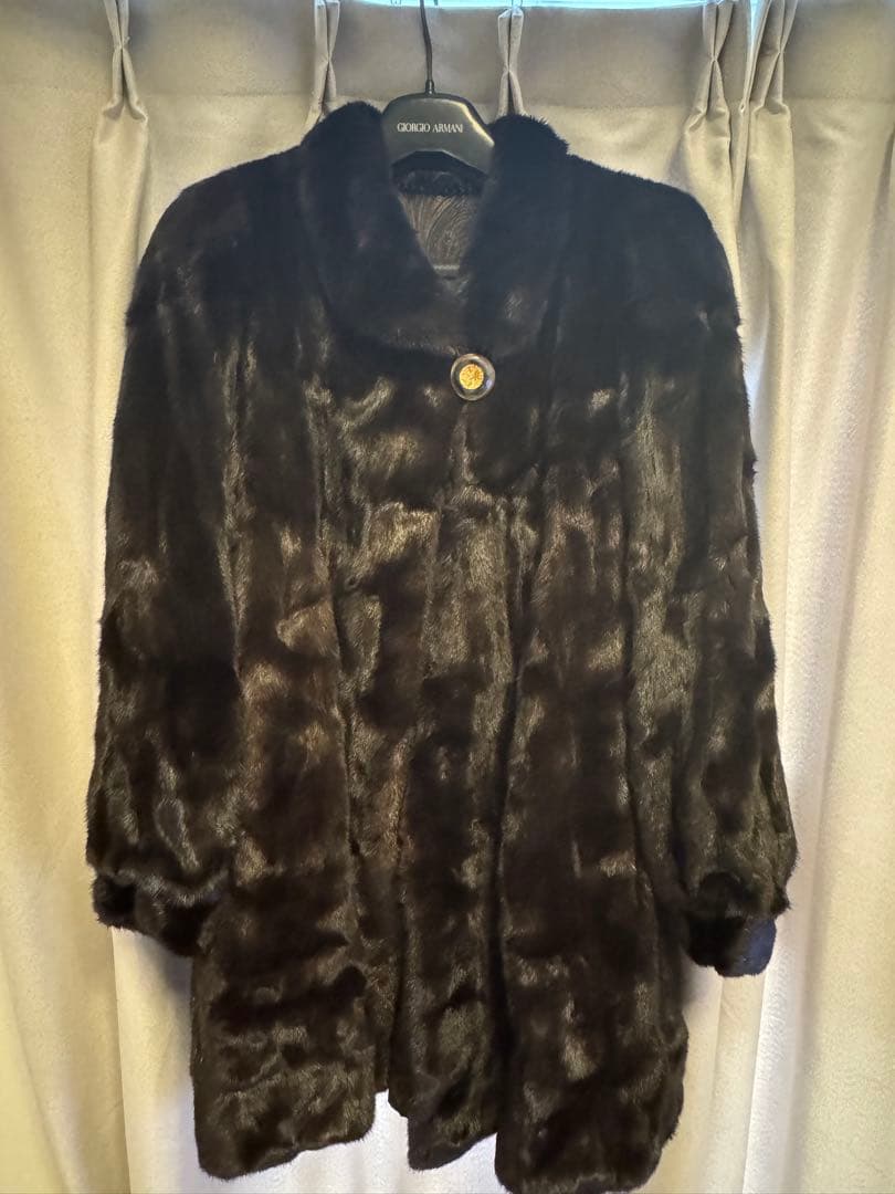 【美品】ミンクコート 高級 ファーコート