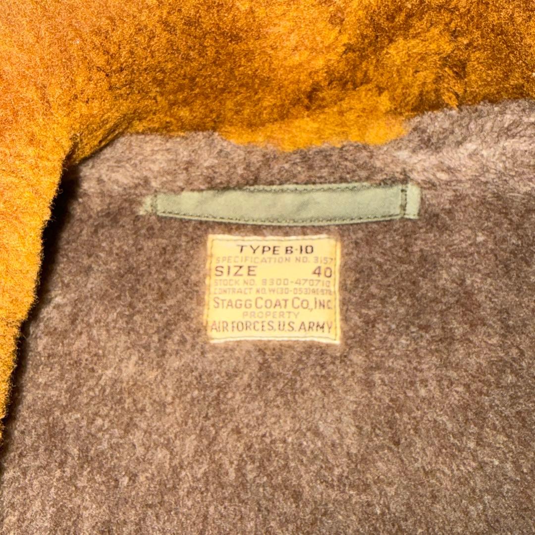 THE REAL McCOY’S B-10 フライトジャケット サイズ40