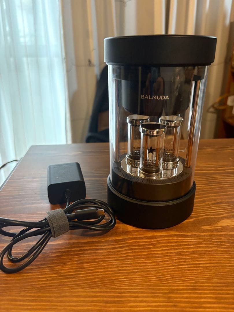 ミンたんBALMUDA Bluetooth スピーカー M01A-BK