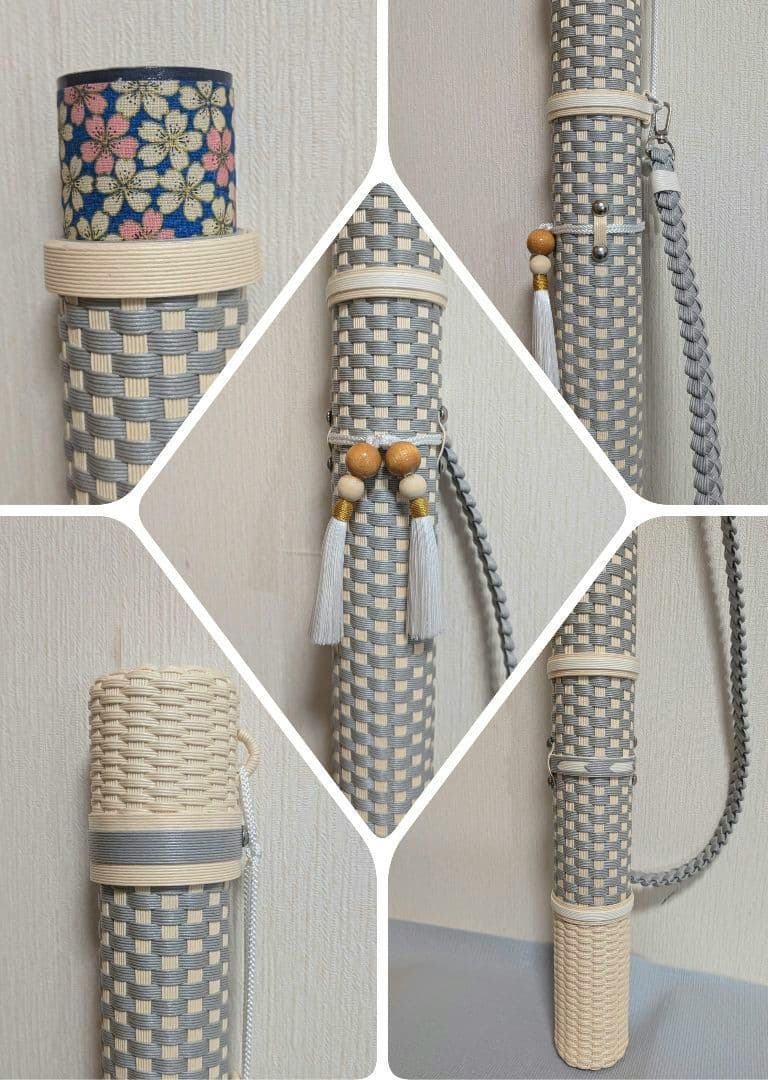 弓道矢筒　オリジナルデザイン矢筒肩紐付き