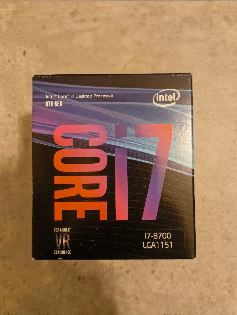 CPU Intel Core i7-8700 CPU 3.2GHz LGA 1151