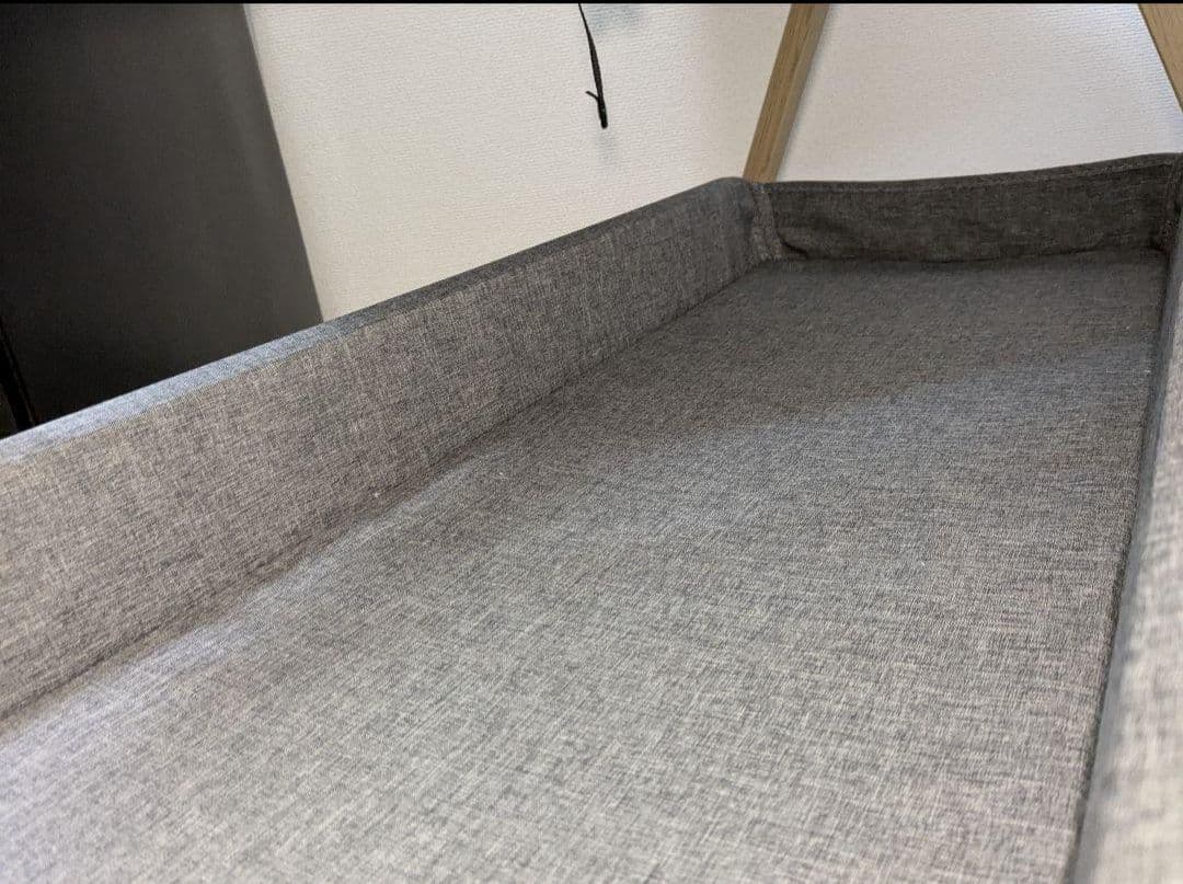 hzdmj　ダイソーマット付　PUPPAPUPO2枚セット　ベビーベット