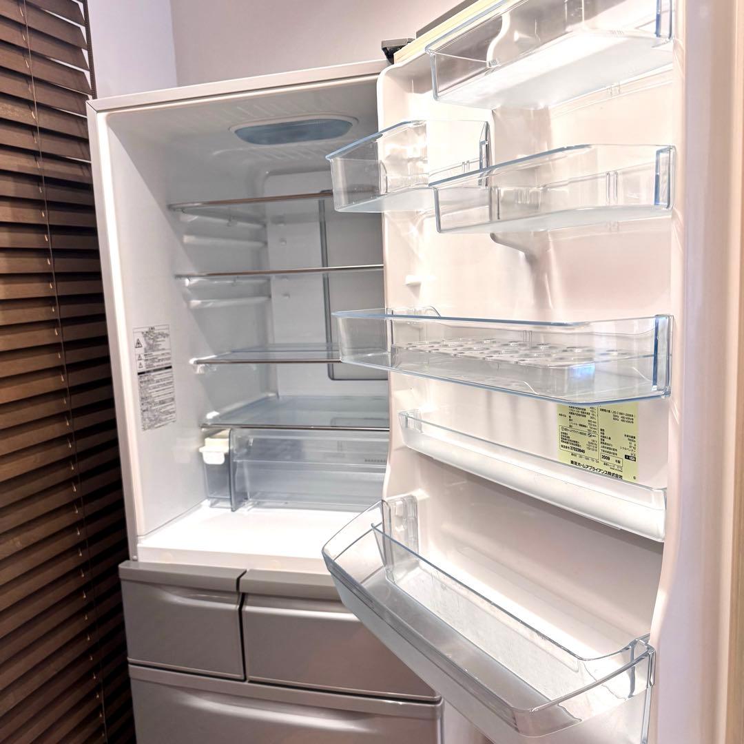 東芝　TOSHIBA 置けちゃうスリム　冷蔵庫　405L 送料無料　シルバー