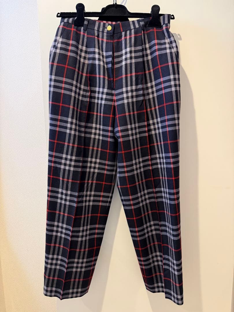 Burberrys チェック柄カジュアルパンツ