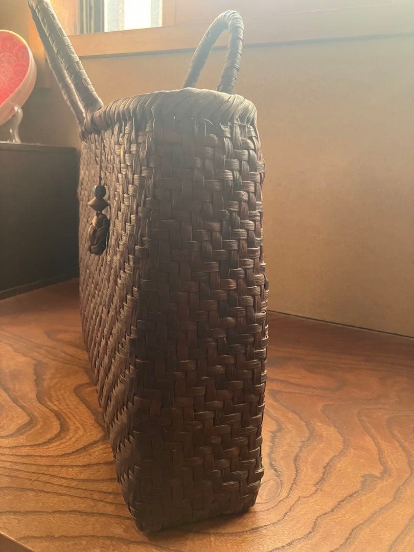 山葡萄　天然素材　かごバッグ　(特大サイズ)