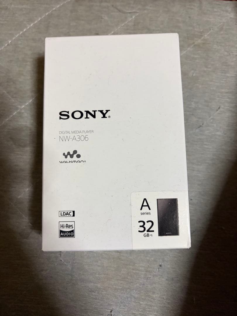 SONYウォークマンNW-A306ブラック