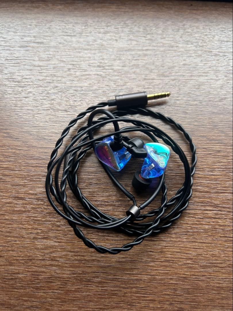 qdc FRONTIER Aquamarine ＋QDC4.4mバランスケーブル