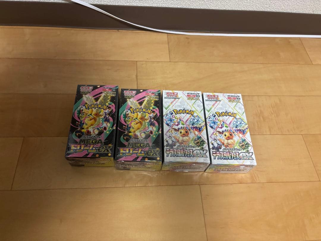 ポケモンカード MEGAドリーム テラスタルフェスex 【シュリンク付き】BOX