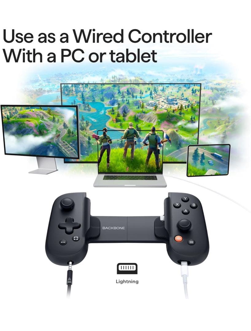 新品 BACKBONE One Lightning ゲームコントローラー