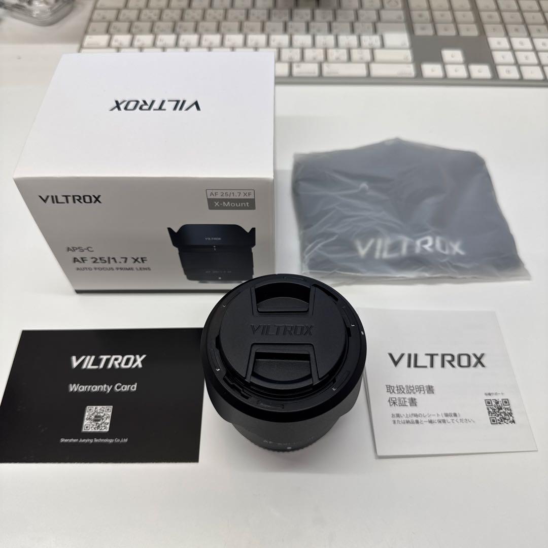 VILTROX AF 25mm F1.7 XF レンズ