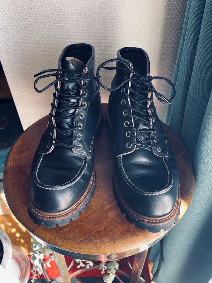 美品98年 アイリッシュセッター レッドウィング8136 10D 刺繍羽タグ