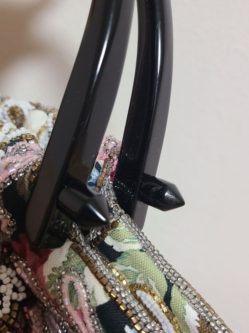 LUMY はしもと ルミー 皇室御用達 ビーズバッグ パーティーバッグ