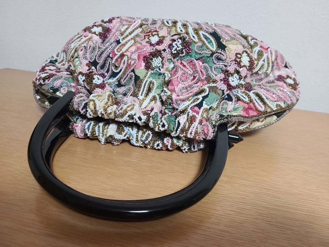 LUMY はしもと ルミー 皇室御用達 ビーズバッグ パーティーバッグ