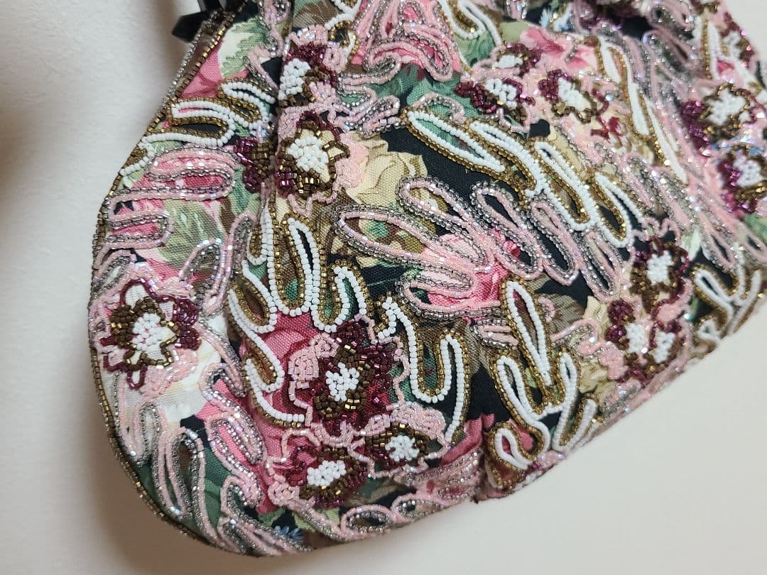 LUMY はしもと ルミー 皇室御用達 ビーズバッグ パーティーバッグ