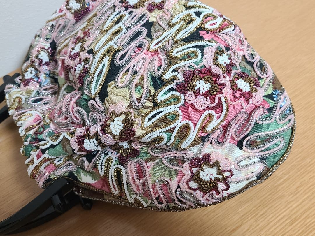 LUMY はしもと ルミー 皇室御用達 ビーズバッグ パーティーバッグ