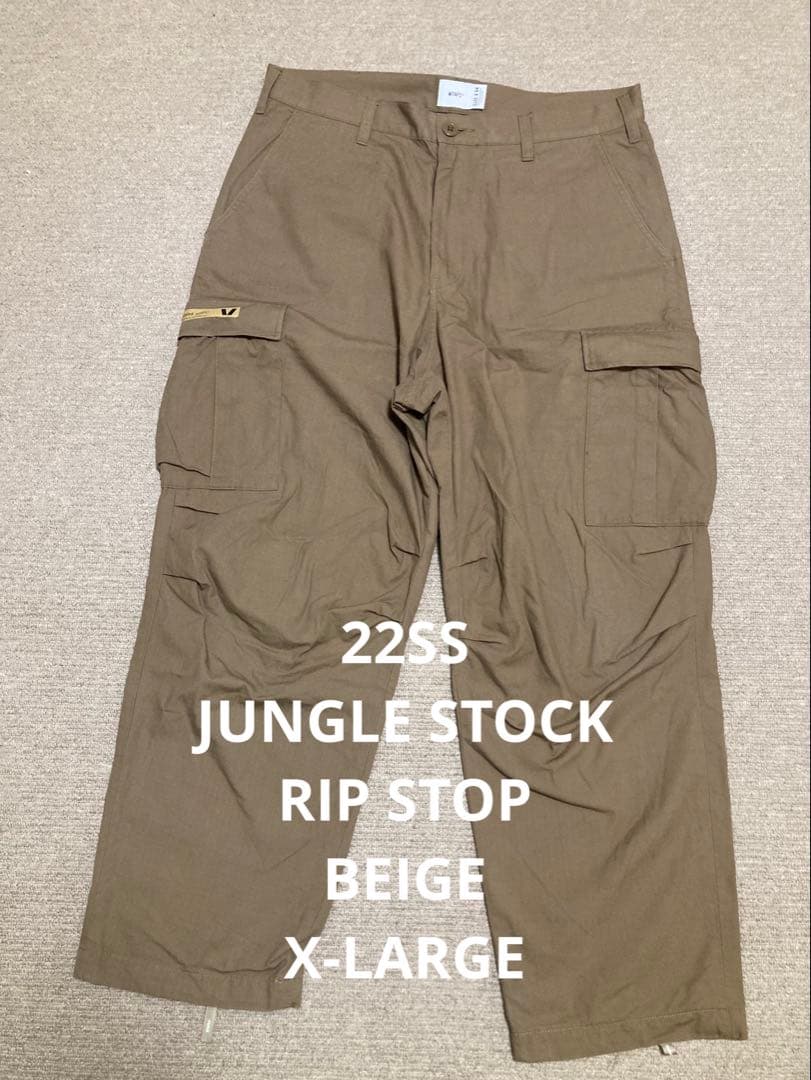 WTAPS 22SS JUNGLE STOCK BEIGE 04 XLサイズ
