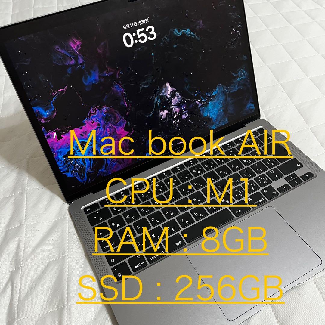 MacBook本体 Apple MacBook Air 8GB 256GB