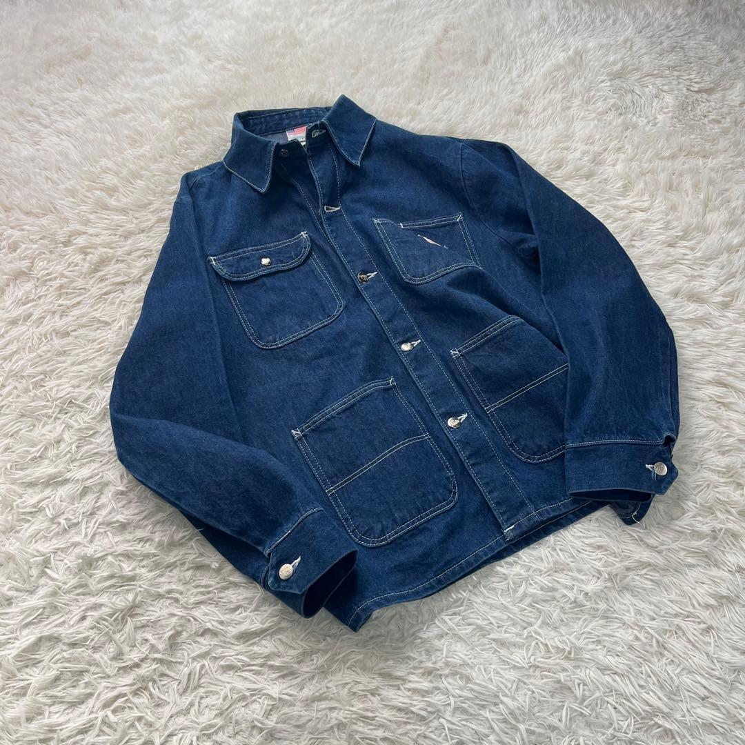 POINTER BRAND Denim Cover Ralls USA製 L