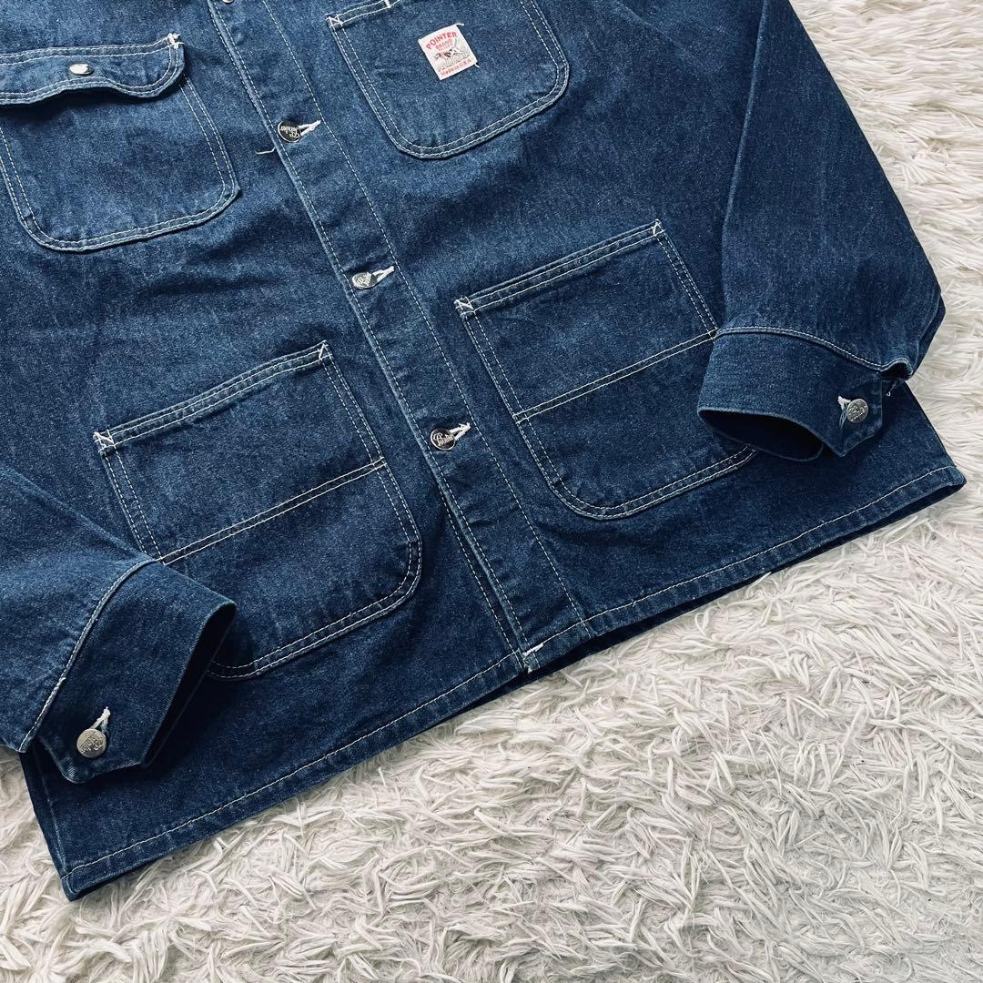 POINTER BRAND Denim Cover Ralls USA製 L