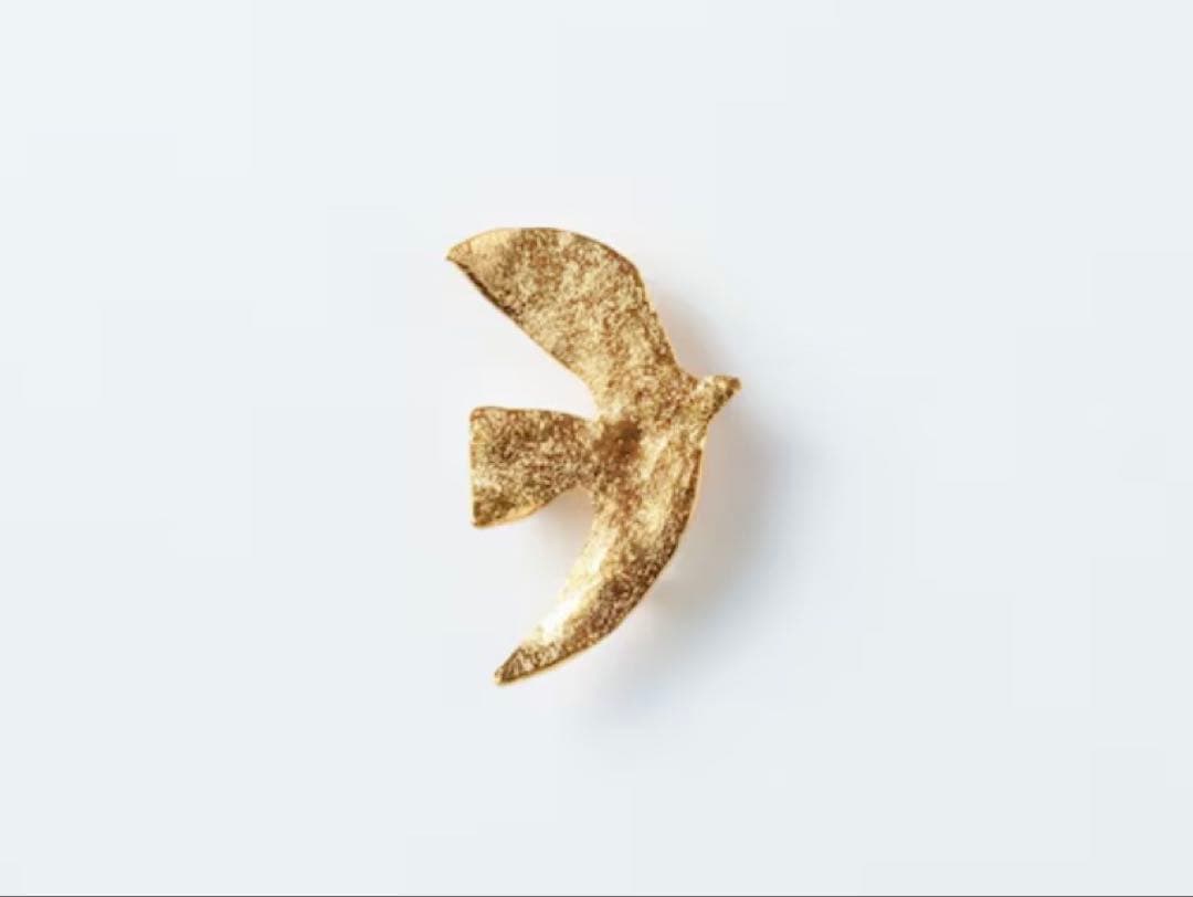 CÉCILE ET JEANNE 鳩 鳥モチーフブローチ 仏製