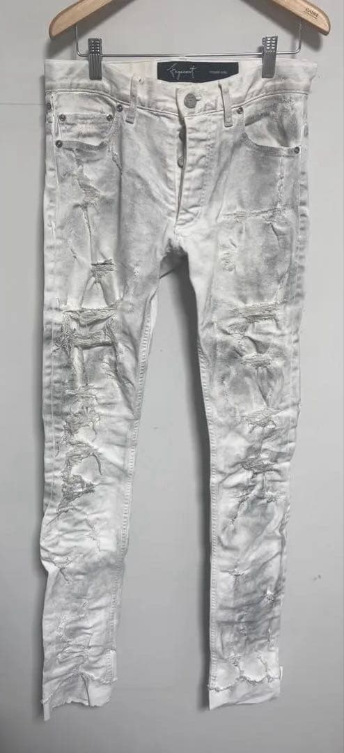 ファガッセン　デニム　白