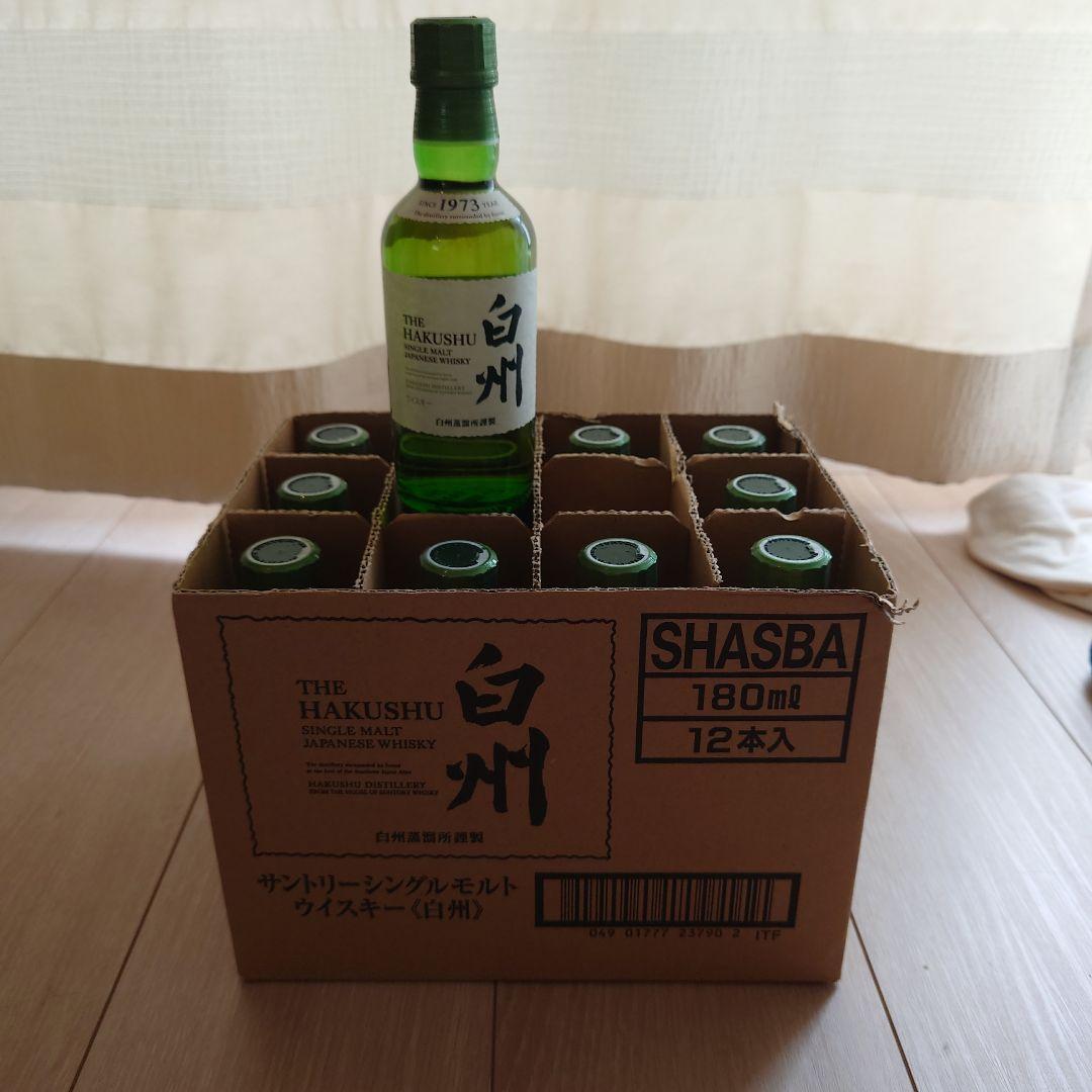 白州 シングルモルトウイスキー 180ml 12本セット